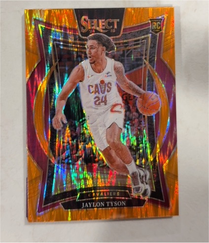 2024-25 Panini Select Concourse #77 Jaylon Tyson — front