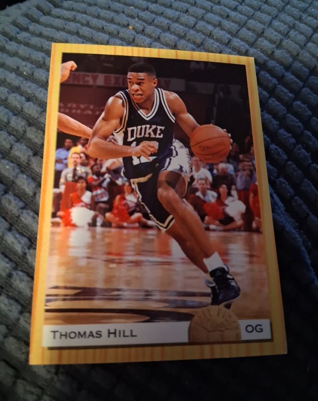 1993-94 Classic Draft Picks #91 Thomas Hill — front