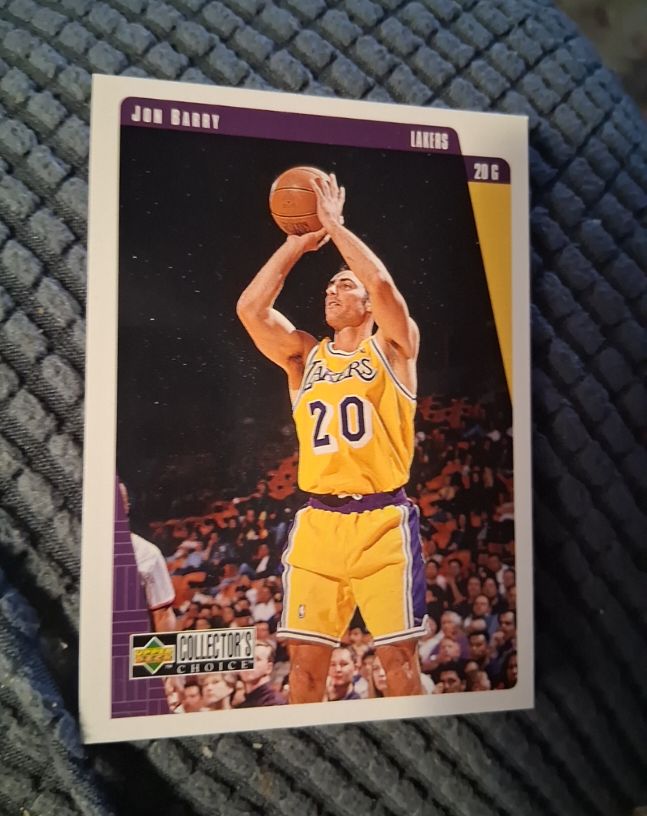 1997 Upper Deck Collector's Choice #20G Jon Barry — front