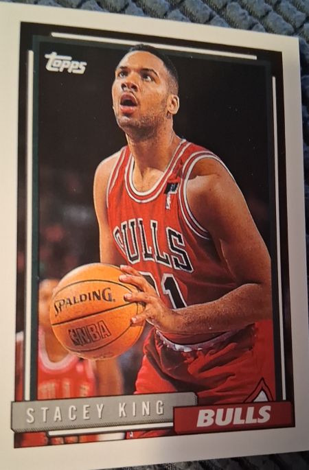 1992-93 Topps Gold #359 Stacey King — front