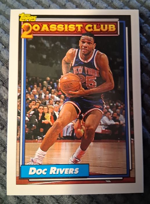 1992-93 Topps #217 Doc Rivers — front