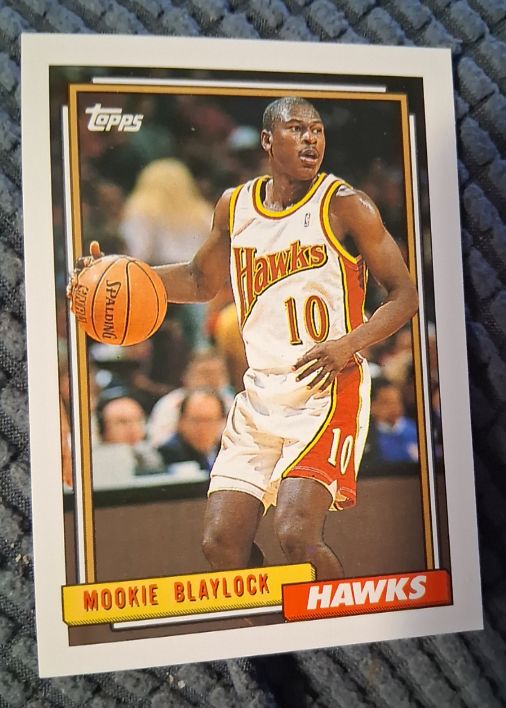 1992 Topps #268 Mookie Blaylock — front