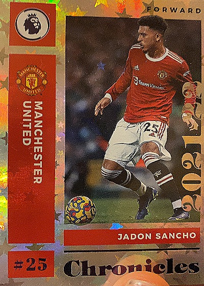 2021-22 Panini Chronicles Premier League #25 Jadon Sancho — front