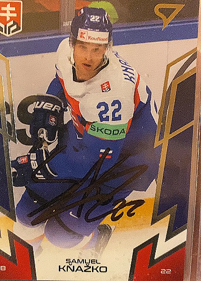 2024 Sportzoo Slovakian National Team #17 Samuel Knažko — front