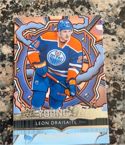 2024-25 Upper Deck Series 2 Young Guns Renewed #223 Leon Draisaitl — front
