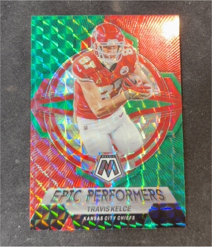 2023 Panini Mosaic #EP-TK Travis Kelce — front
