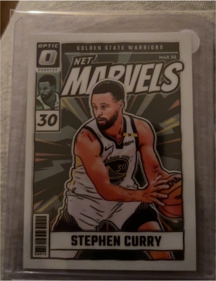 2024-25 Panini Donruss Optic #15 Stephen Curry Net Marvels — front