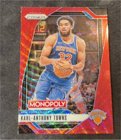 2024-25 Panini Prizm Monopoly #89 Karl-Anthony Towns — front