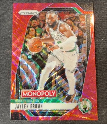 2024-25 Panini Prizm Monopoly #17 Jaylen Brown — front