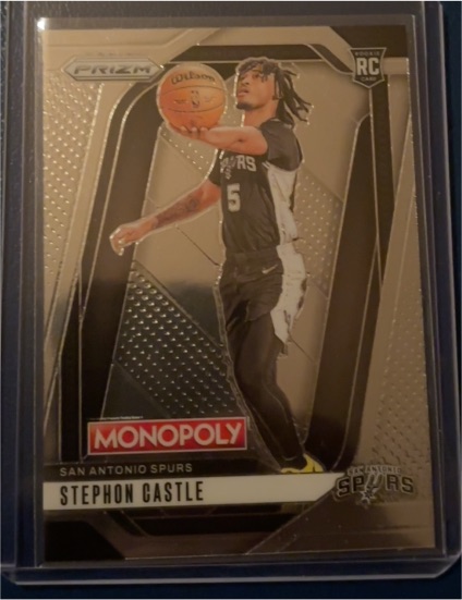 2024-25 Panini Prizm Monopoly #75 Stephon Castle — front