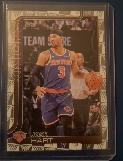 2025-26 Topps #16 Josh Hart Season Tip Off — front