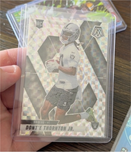 2025 Panini Mosaic #369 Dont'e Thornton Jr. — front