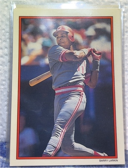 1990 Topps Mail-In Glossy All-Star Collector's Edition #5 Barry Larkin — front