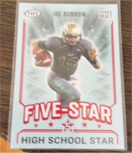 2020 Sage Hit #90 Joe Burrow — front