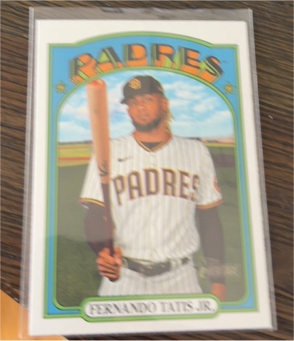 2021 Topps Heritage #137 Fernando Tatis Jr. — front