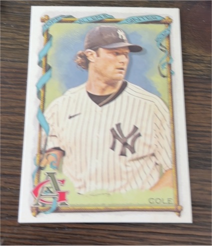 2023 Topps Allen & Ginter #8 Gerrit Cole — front