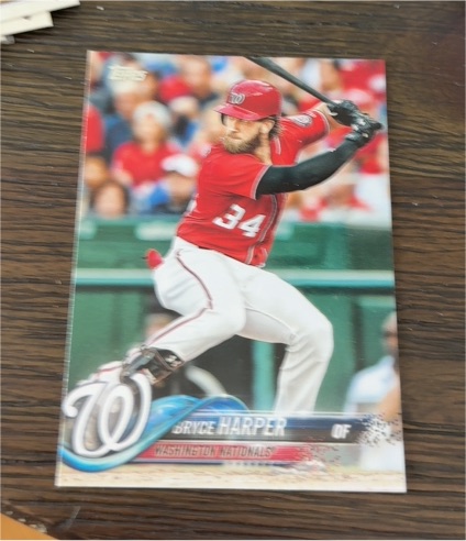 2018 Topps #351 Bryce Harper — front