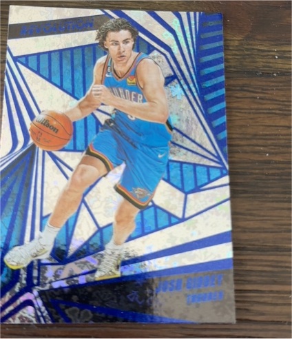 2023-24 Panini Revolution Winter #39 Josh Giddey — front