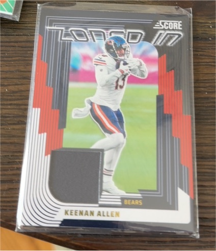 2025 Score #ZON-45 Keenan Allen — front