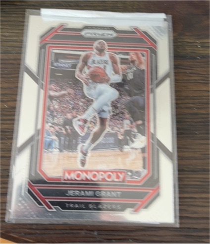 2022-23 Panini Prizm Monopoly #75 Jerami Grant — front