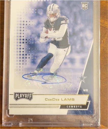2020 Panini Playoff #207 CeeDee Lamb — front