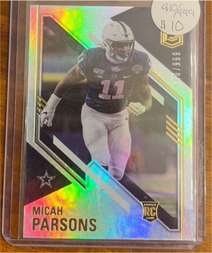 2021 Panini Donruss Elite #190 Micah Parsons — front