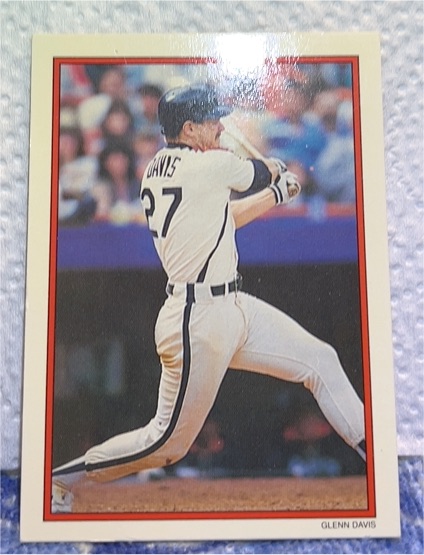 1990 Topps #3 Glenn Davis — front