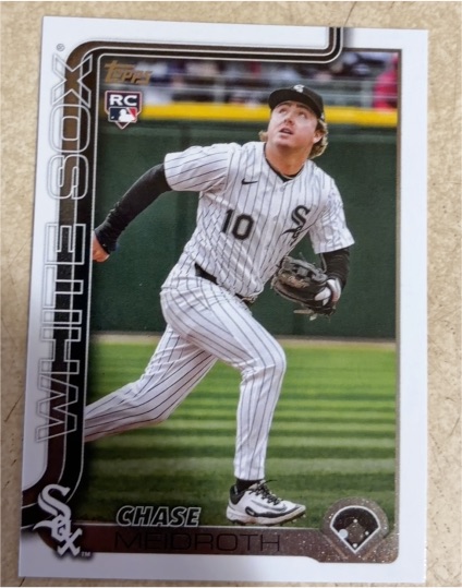 2025 Topps Update #US337 Chase Meidroth — front