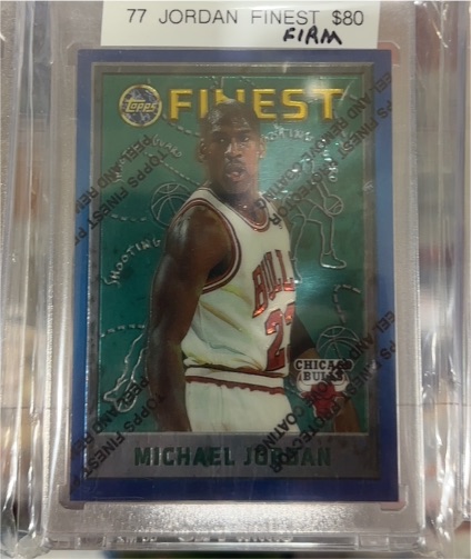1995-96 Topps Finest #229 Michael Jordan — front
