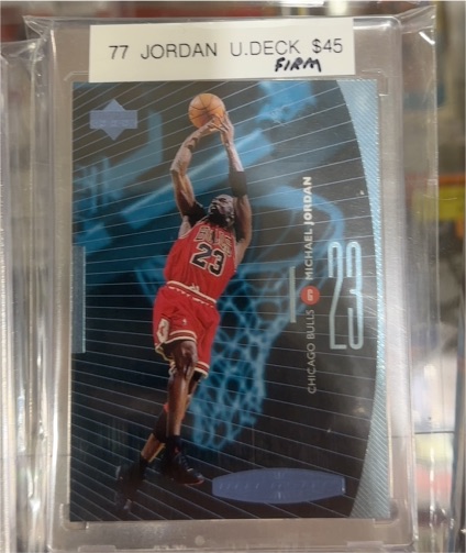 1998 Upper Deck Intensity #I1 Michael Jordan — front