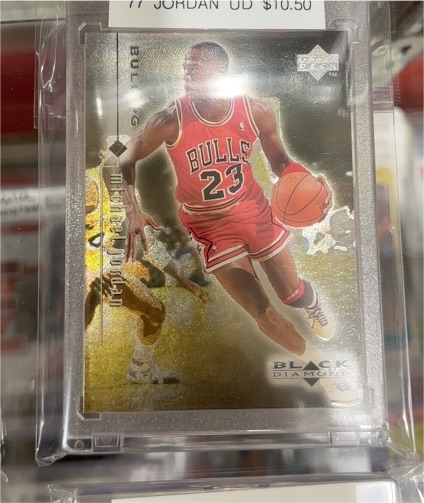 1998 Upper Deck Black Diamond #3 Michael Jordan — front