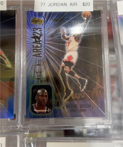 1998 Upper Deck Ionix Area 23 #A4 Michael Jordan — front