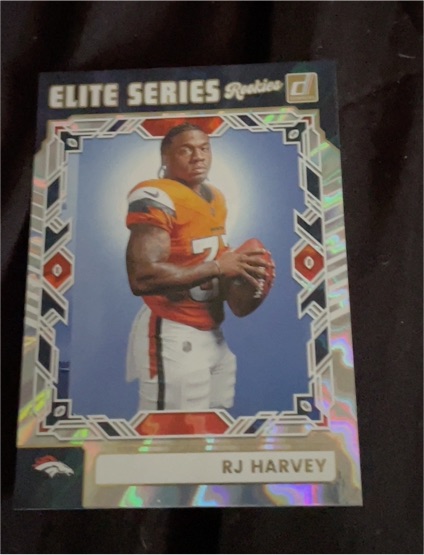 2025 Donruss Elite Series Rookies #ESR-RHY RJ Harvey — front