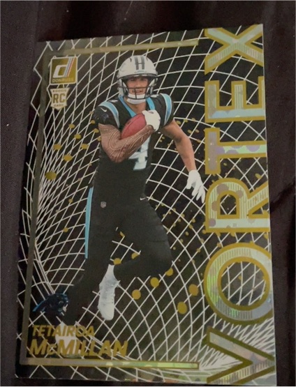 2025 Panini Donruss #7 Tetairoa McMillan Vortex — front