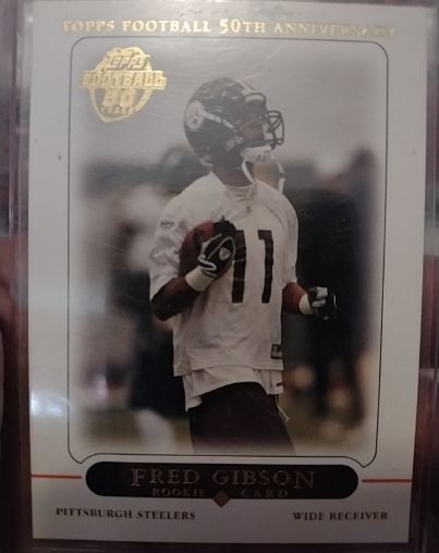 2005 Topps #406 Fred Gibson — front