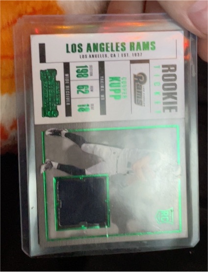 2017 Panini Contenders Rookie Ticket #RTS-11 Cooper Kupp — front