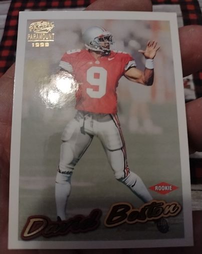 1999 Pacific Paramount #1 David Boston — front