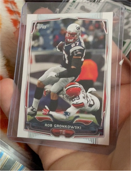 2014 Topps #258 Rob Gronkowski — front
