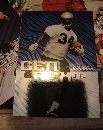 1999 Skybox Dominion Gen Next #19 Ricky Williams — front