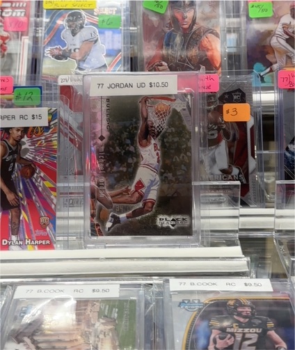 1997 Upper Deck #77 Michael Jordan — front