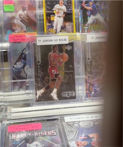 1997 Upper Deck #77 Michael Jordan — front
