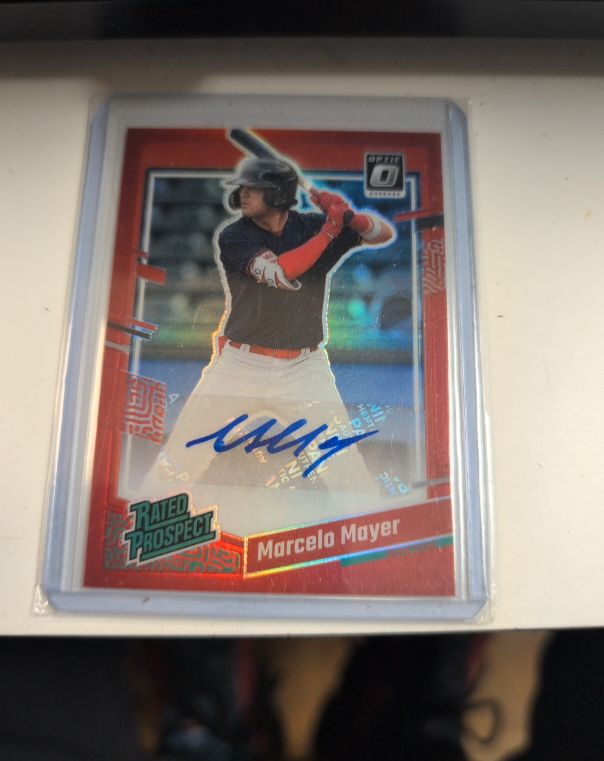 2023 Donruss Optic Rated Prospect # Marcelo Mayer — front