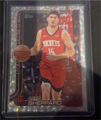 2025-26 Topps #178 Reed Sheppard — front