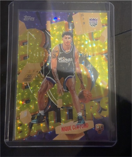 2022 Topps Big Ballers #BF-11 Nique Clifford — front