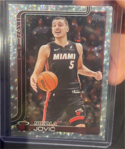 2025-26 Topps #76 Nikola Jovic — front