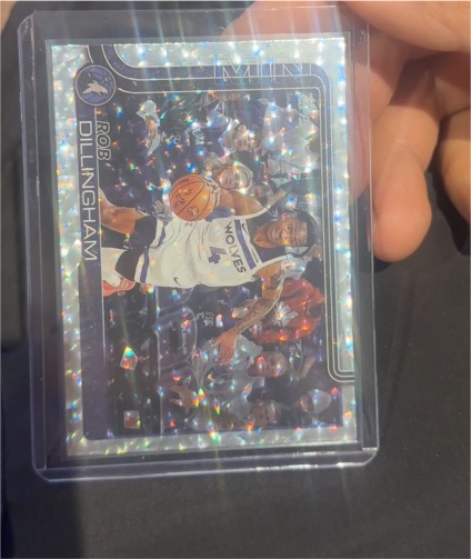 2025 Topps #114 Rob Dillingham — front