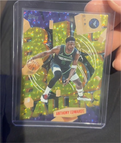 2023-24 Topps Basketball #B4 Anthony Edwards — front