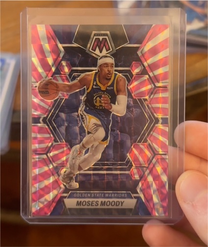 2022-23 Panini Mosaic #161 Moses Moody — front