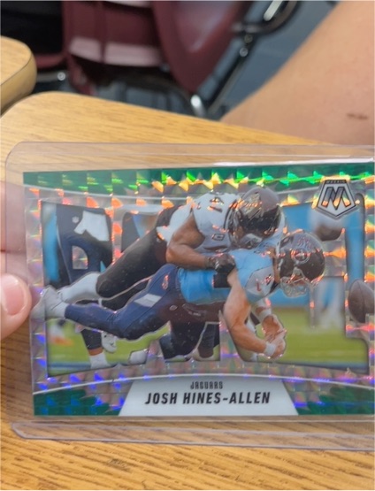2025 Panini Mosaic #15 Josh Hines-Allen — front