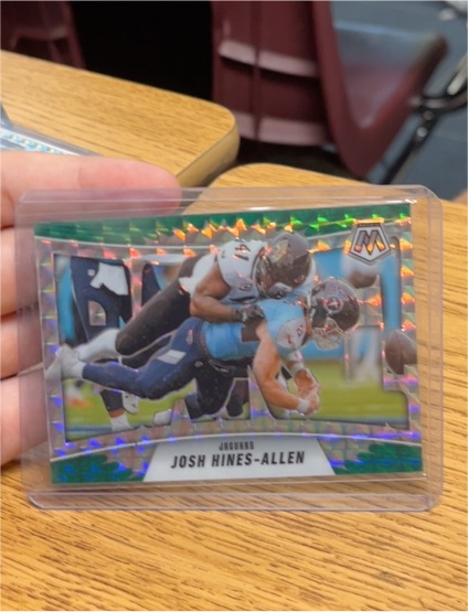 2025 Panini Mosaic #15 Josh Hines-Allen — front